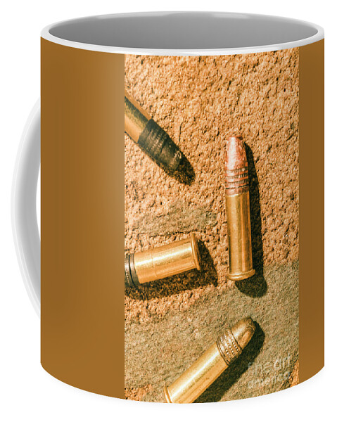 Gun Coffee Mug featuring the photograph A higher calibre by Jorgo Photography