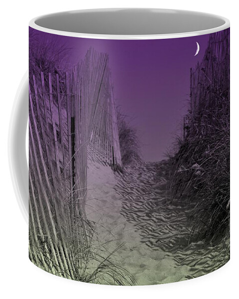 Beach Coffee Mug featuring the photograph A Path To The Atlantic by Barbara S Nickerson