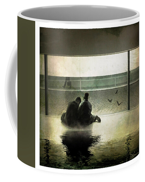 Water Coffee Mug featuring the photograph A Private Moment by Peggy Dietz