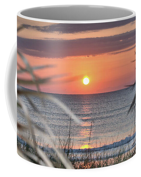 15153 Coffee Mug featuring the photograph A Satellite Beach Sunrise by Gordon Elwell