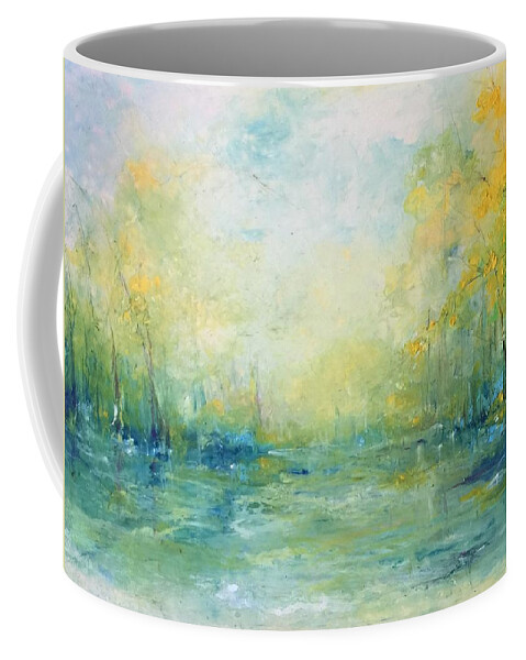 Coffee Mug featuring the painting A Sense Of Wonder by Robin Miller-Bookhout