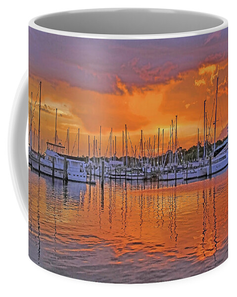 Sunset Coffee Mug featuring the photograph A Sky Full of Wonder - Florida Sunset by HH Photography of Florida