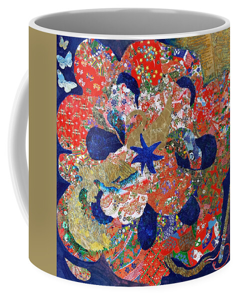 Poppy Coffee Mug featuring the painting A Type of Opioid Crisis by Corey Habbas