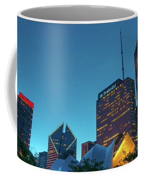 Chicago Coffee Mug featuring the photograph A View from Millenium Park by David Levin