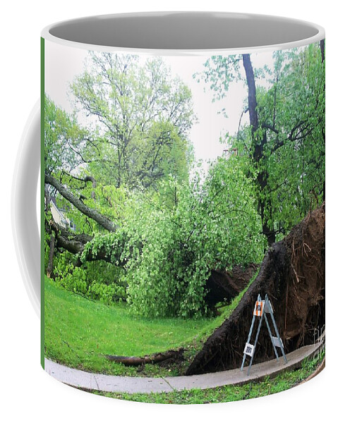  Coffee Mug featuring the photograph A War Zone by Kelly Awad