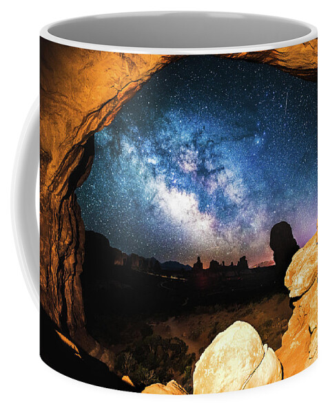 Universe Coffee Mug featuring the photograph A window to the Universe by Robert Loe