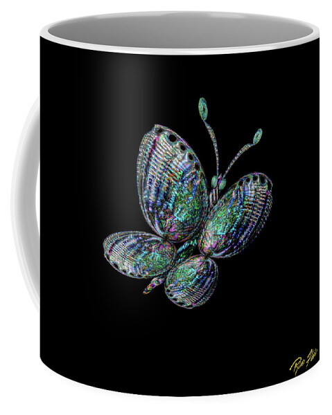 Animals Coffee Mug featuring the photograph Abalonefly by Rikk Flohr