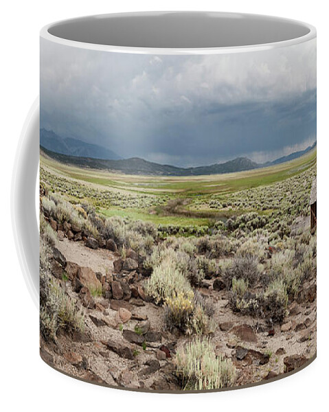 Abandoned Coffee Mug featuring the photograph Abandoned Homestead by Melany Sarafis