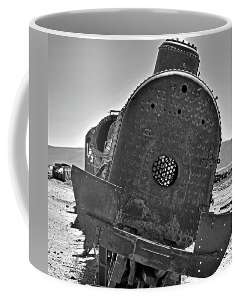 Train Coffee Mug featuring the photograph Abandoned No. 7-2 by Sandy Taylor