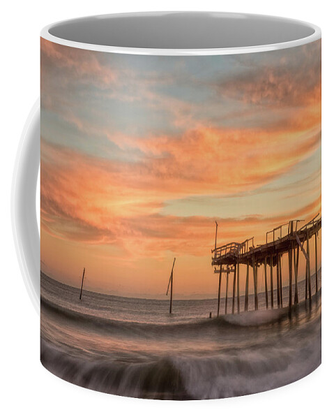 Landscape Coffee Mug featuring the photograph Abandoned Sunset by Russell Pugh