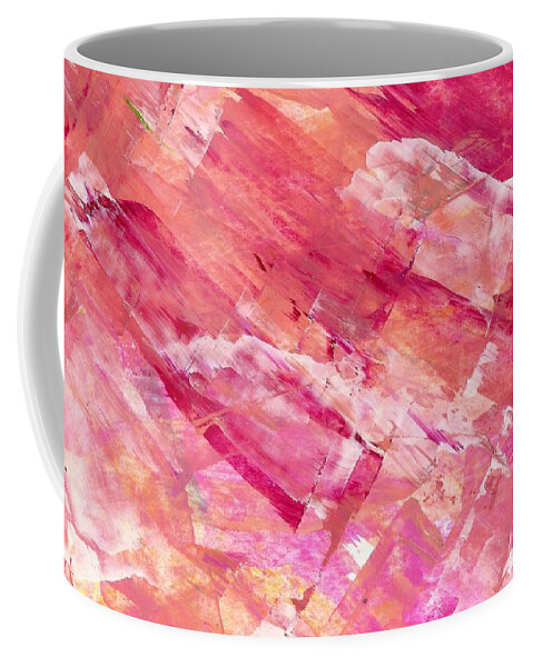 Art Coffee Mug featuring the painting My heart is yours by Monica Martin