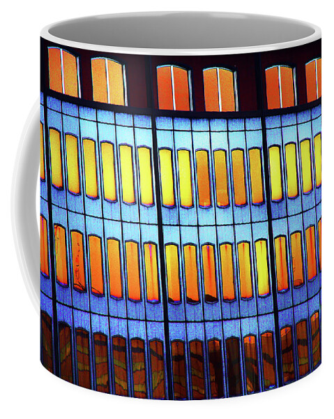 Abstract Coffee Mug featuring the photograph Abstract Architecture by Mitch Cat