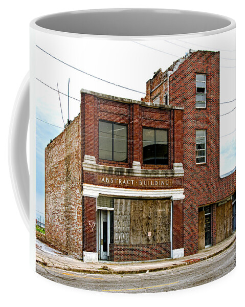Building Coffee Mug featuring the photograph Abstract Building by Christopher Holmes