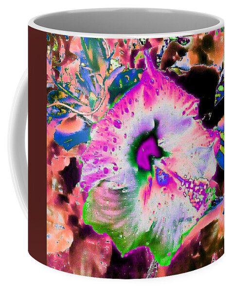 Abstract Flower 6 Coffee Mug featuring the photograph Abstract Flower 6 by Brenae Cochran