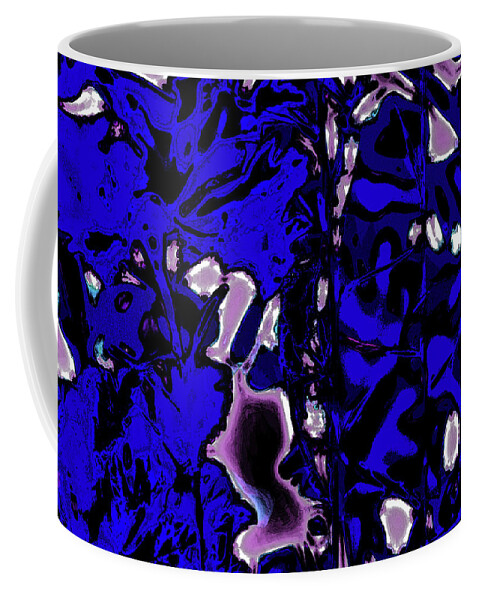 Abstract Coffee Mug featuring the photograph Abstract Lizard by Gina O'Brien