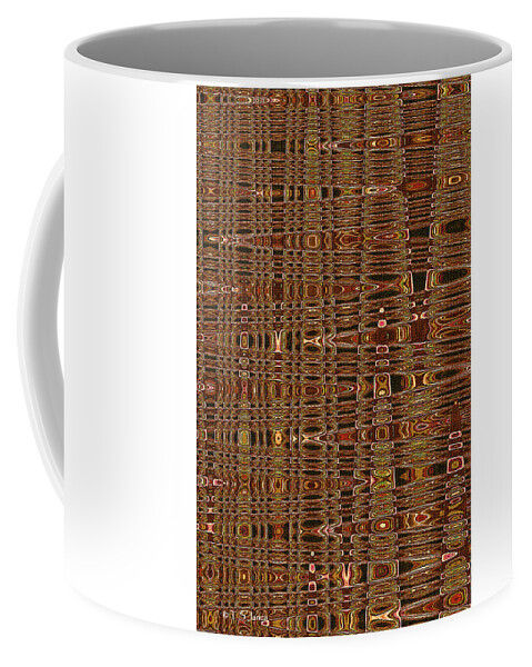 Abstract Sld #9069spcw Coffee Mug featuring the digital art Abstract SLD #9069spcw by Tom Janca