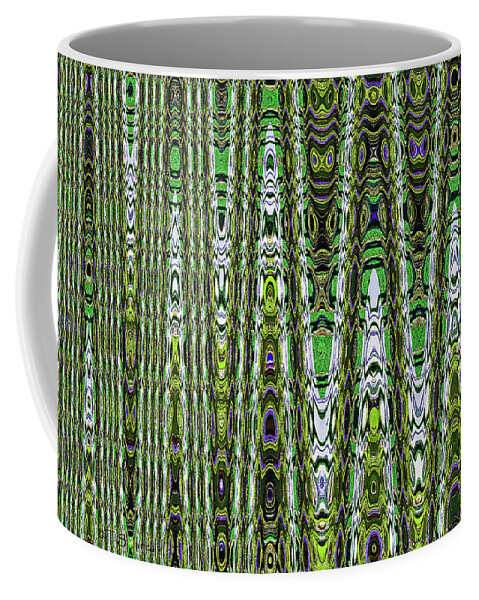 Abstract Slf 2 Coffee Mug featuring the digital art Abstract Slf 2 by Tom Janca