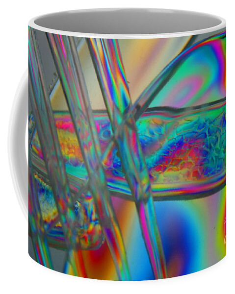 Abstract Coffee Mug featuring the photograph Abstraction in Color 2 by Crystal Nederman