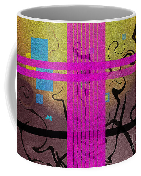 Paint Coffee Mug featuring the photograph Abstraction by Mim White