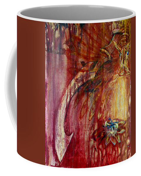 Florida Keys Coffee Mug featuring the painting Ace of Swords by Ashley Kujan