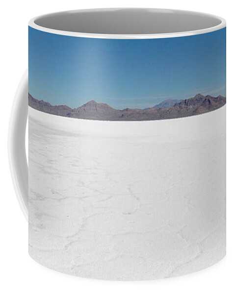 K. Bradley Washburn Coffee Mug featuring the photograph Across the Salt Flats by K Bradley Washburn