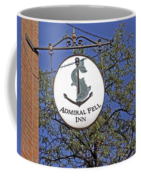 2d Coffee Mug featuring the photograph Admiral Fell Inn by Brian Wallace