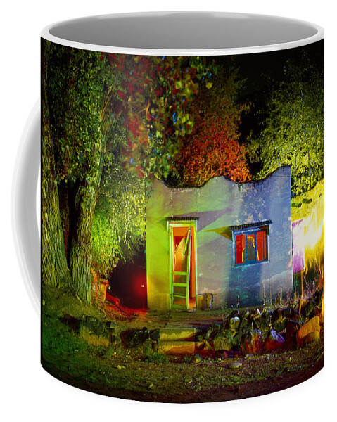 Adobe Coffee Mug featuring the photograph Adobe Motel by Garry Gay
