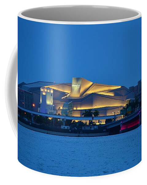 Downtown Miami Coffee Mug featuring the photograph Adrienne Arsht Center 2 by Rene Triay FineArt Photos