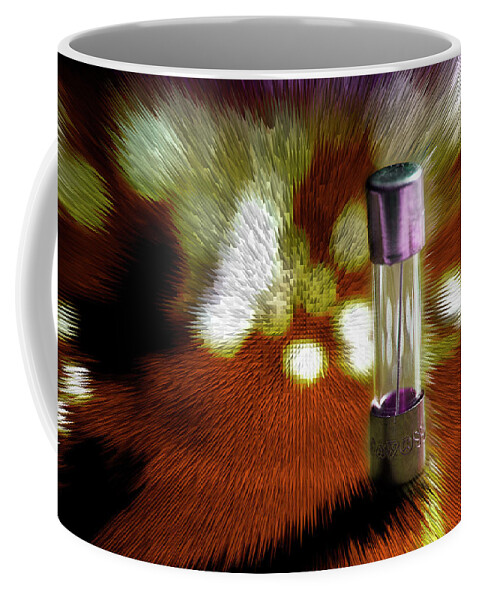 Fuse Coffee Mug featuring the photograph Advancing Electronics by Mike Eingle