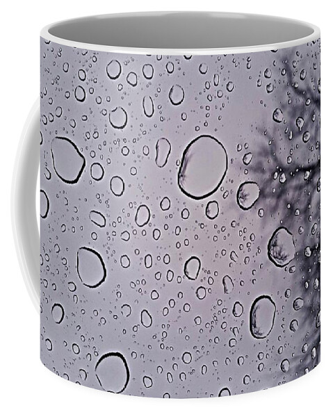 Water Droplets Coffee Mug featuring the photograph After the Rain by Suzanne Stout