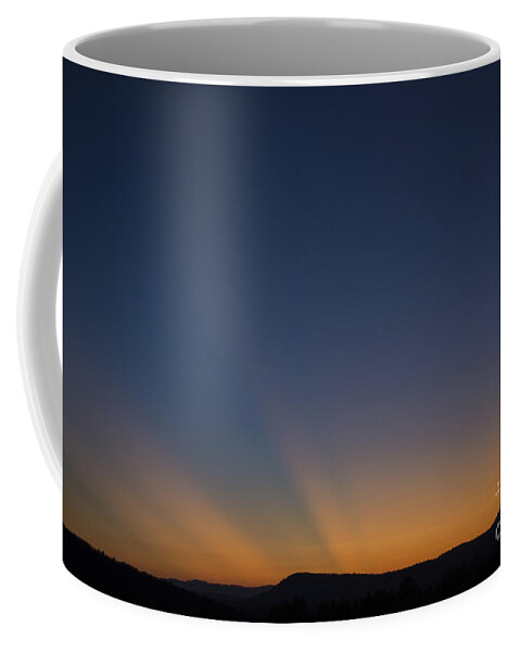 Afterglow Coffee Mug featuring the photograph Afterglow by Alana Ranney