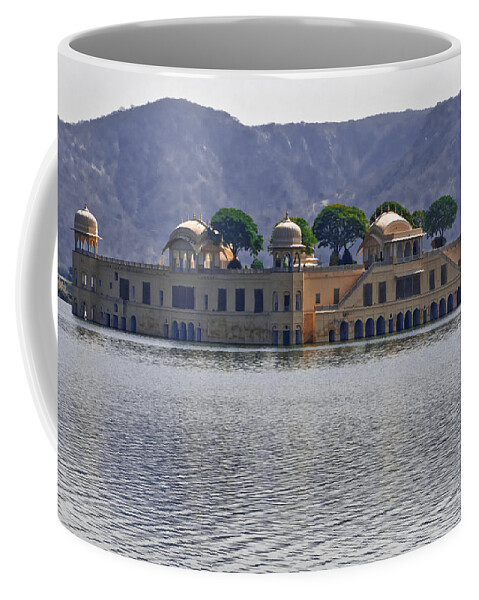 Jal Mahal Coffee Mug featuring the photograph Afternoon. February. Jal Mahal. by Elena Perelman