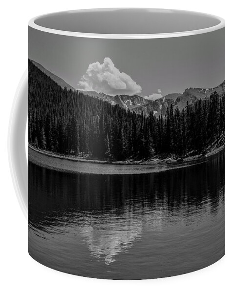 Colorado Mountain Lake Coffee Mug featuring the photograph Afternoon Reflection by Michael Brungardt