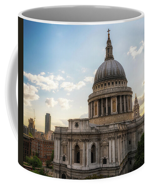 London Coffee Mug featuring the photograph Afternoon View of St. Paul's Cathedral by James Udall