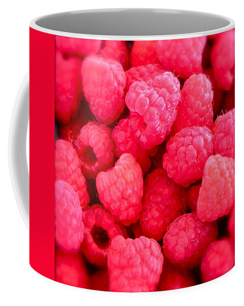 Photograph Of Berries Coffee Mug featuring the photograph Agenda for today ... raspberry jam by Gwyn Newcombe