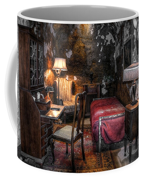 America Coffee Mug featuring the photograph Al Capone Cell by Svetlana Sewell