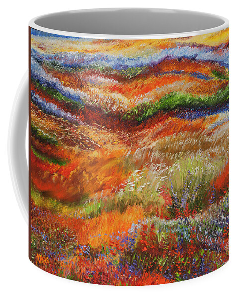 Landscape Coffee Mug featuring the painting Alive by Terry R MacDonald