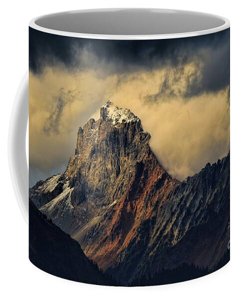 Mountain Coffee Mug featuring the photograph Storm Light II by Winston Rockwell