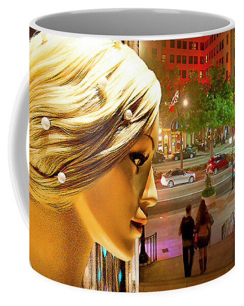 All Dressed Up And No Place To Go Coffee Mug featuring the photograph All Dressed Up and No Place To Go by Chuck Staley