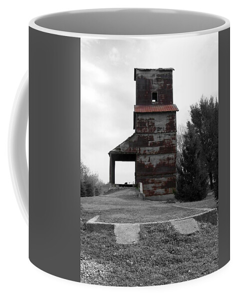 Allentown Elevator Coffee Mug featuring the photograph Allentown Elevator by Dylan Punke