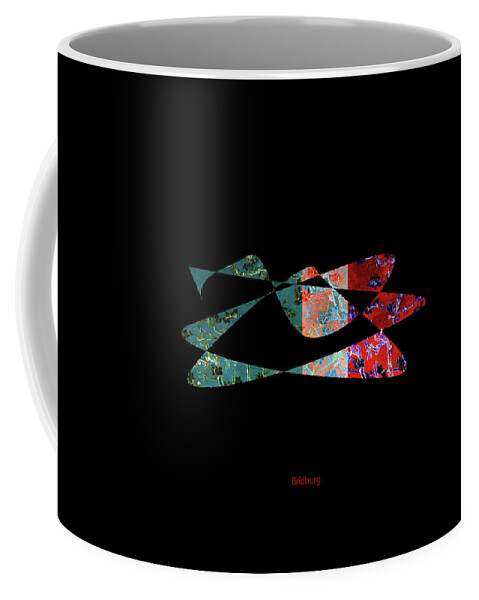 Abstract In The Living Room Coffee Mug featuring the digital art Almond Blossoms by David Bridburg