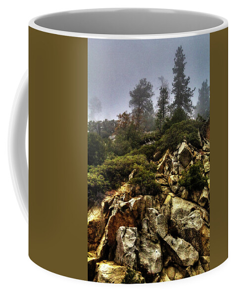 California Coffee Mug featuring the photograph Along the General's Highway Sequoia National Park by Roger Passman
