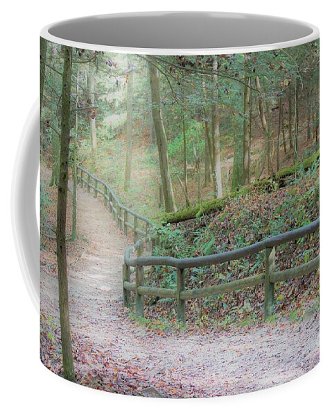 Trail Coffee Mug featuring the photograph Along the Trail, Life Happens by Merle Grenz