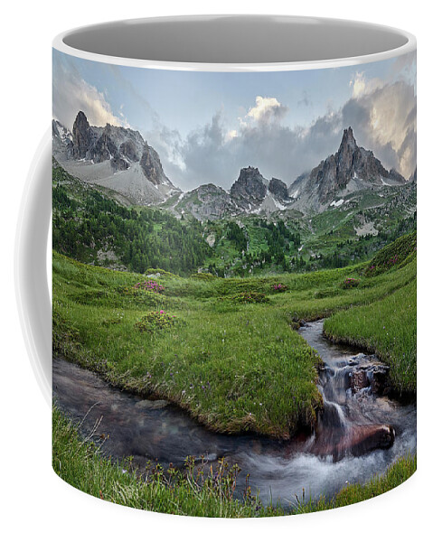 Hautes-alpes Coffee Mug featuring the photograph Alps in the Afternoon by Jon Glaser