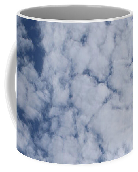 Clouds Coffee Mug featuring the photograph Altocumulus Abstract 1 by William Selander
