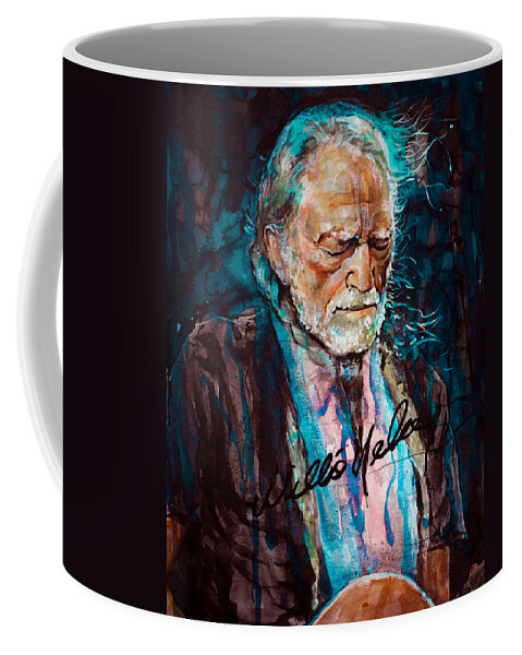 Country Coffee Mug featuring the painting Always on My Mind 2 by Laur Iduc