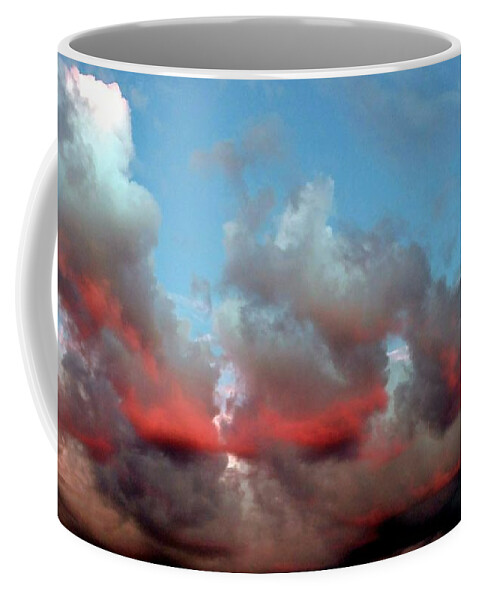 Cloud Coffee Mug featuring the photograph Imaginary Real Clouds by J R Yates