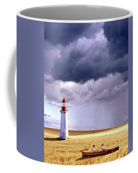 Kansas Coffee Mug featuring the photograph Amber Waves of Grain by Christopher McKenzie
