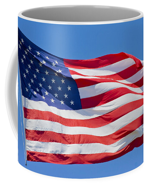 Harkers Island Coffee Mug featuring the photograph America by Betsy Knapp