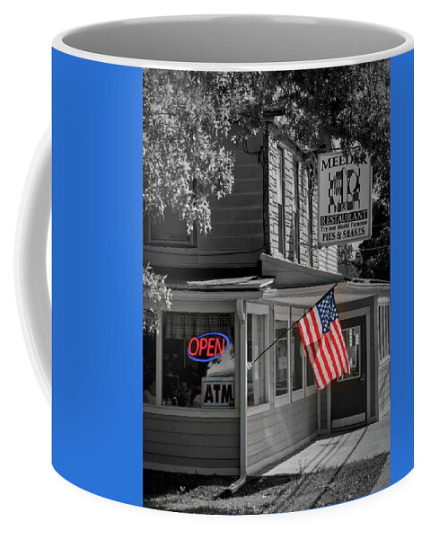 America Coffee Mug featuring the photograph America by Rebecca Samler